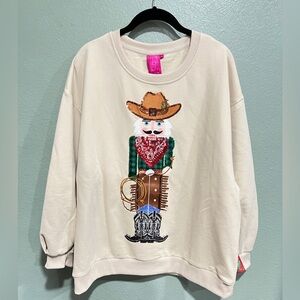 QOS Nutcracker Cowboy Sweatshirt